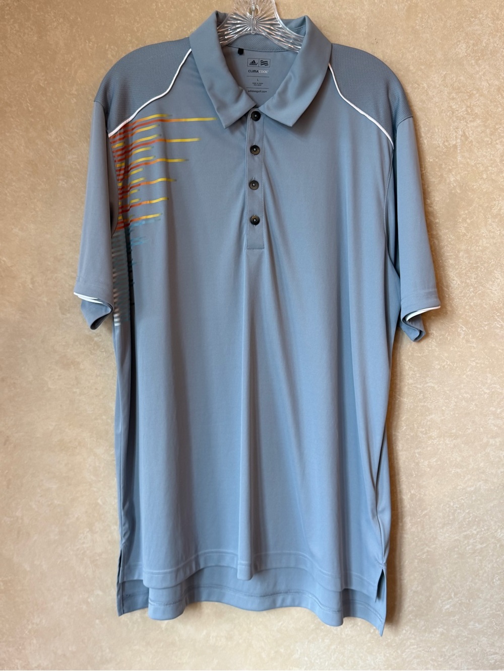 Adidas Men’s Climacool Golf Polo Shirt Size Large